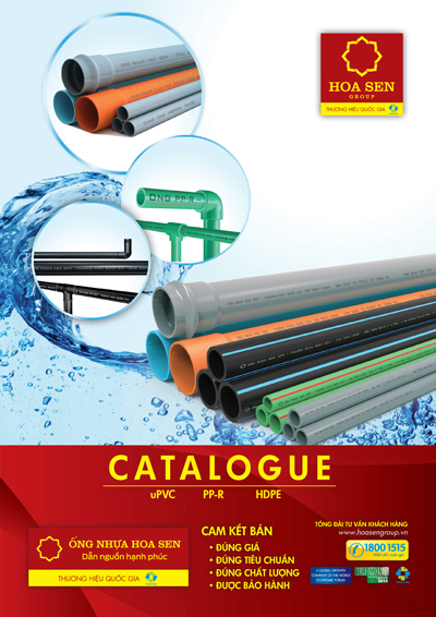 Catalog ống nhựa uPVC Hoa Sen năm 2019 - Ảnh 1