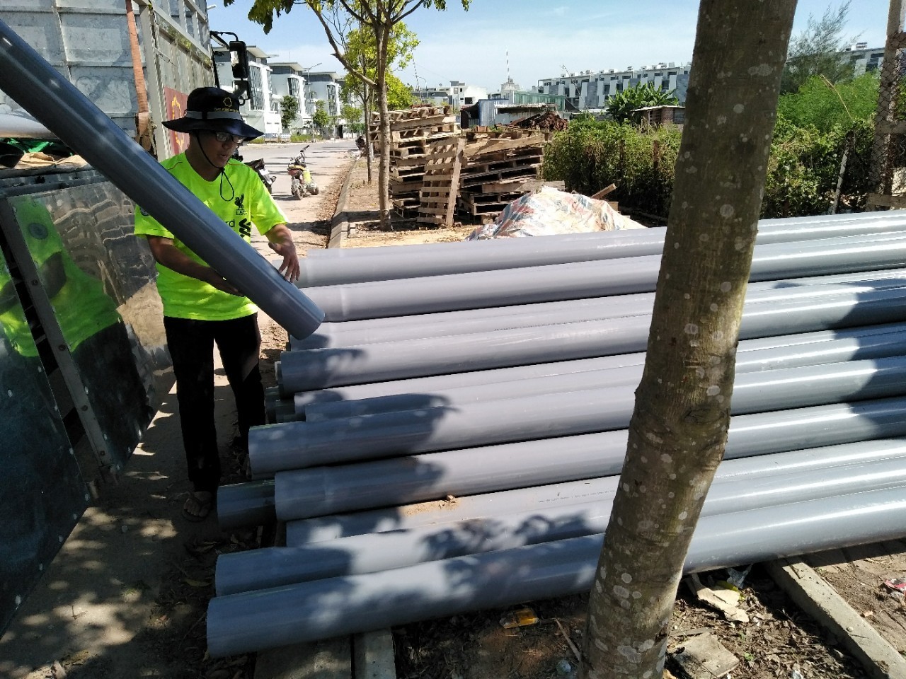 Cung cấp ống nhựa Hoa Sen dự án Waterfront City - Ảnh 2